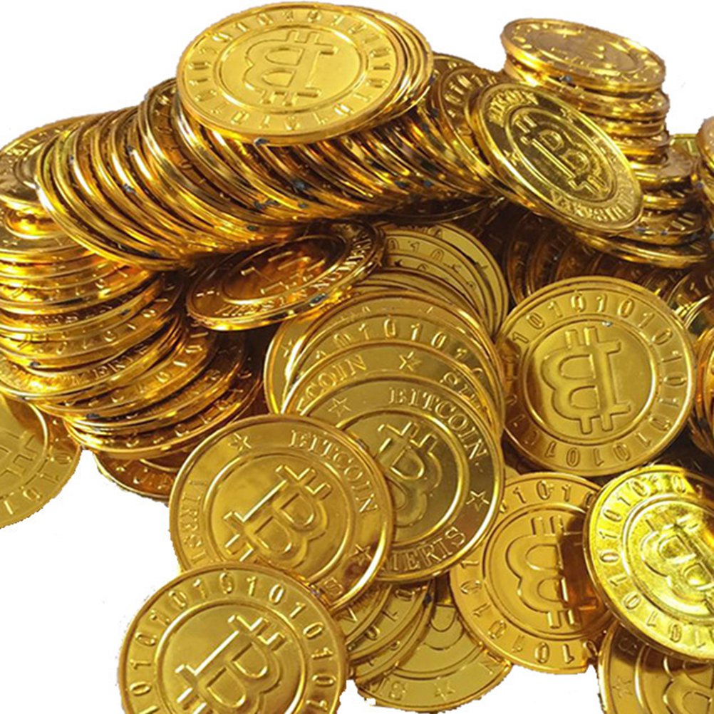 100pcs ȭ ¥   öƽ Bitcoin Ĩ Ƽ ȣ..